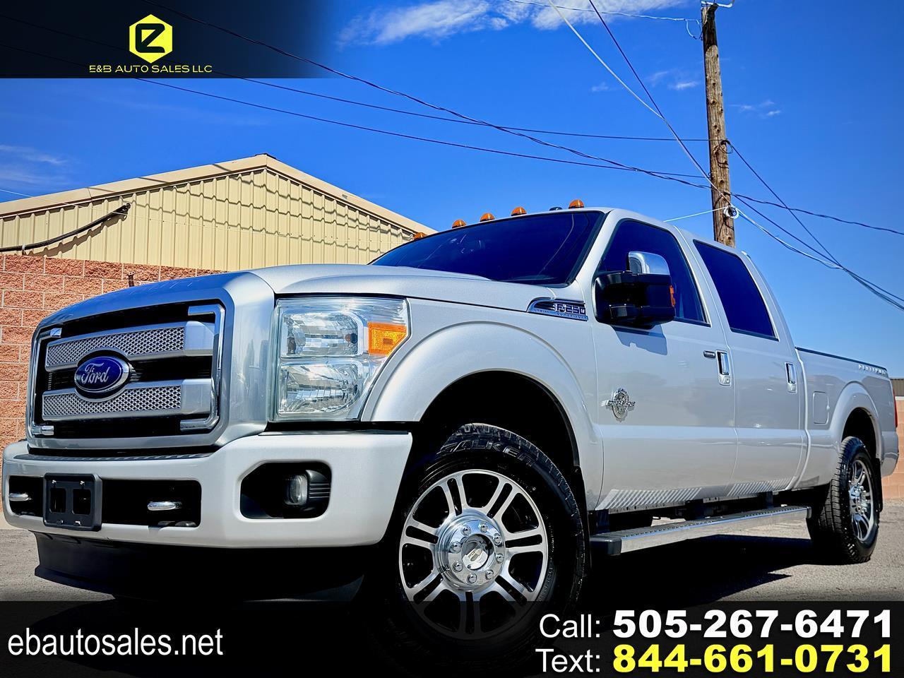 2015 Ford Super Duty F-250 SRW Platinum 4WD Crew Cab 6.75' Box