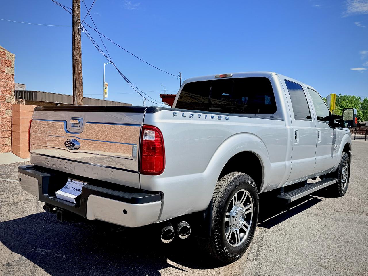 Ford Super Duty F-250 SRW Platinum 4WD Crew Cab 6.75' Box 2015