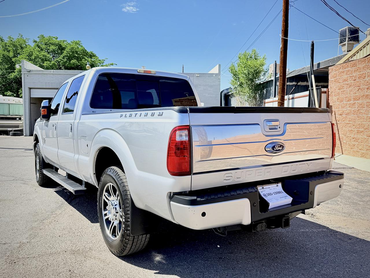 Ford Super Duty F-250 SRW Platinum 4WD Crew Cab 6.75' Box 2015