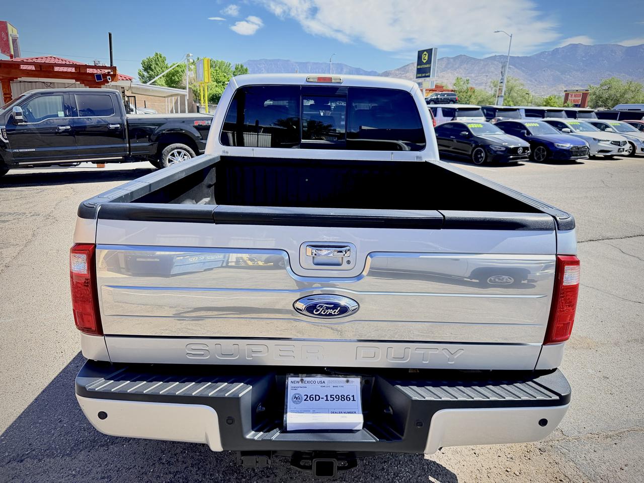 Ford Super Duty F-250 SRW Platinum 4WD Crew Cab 6.75' Box 2015