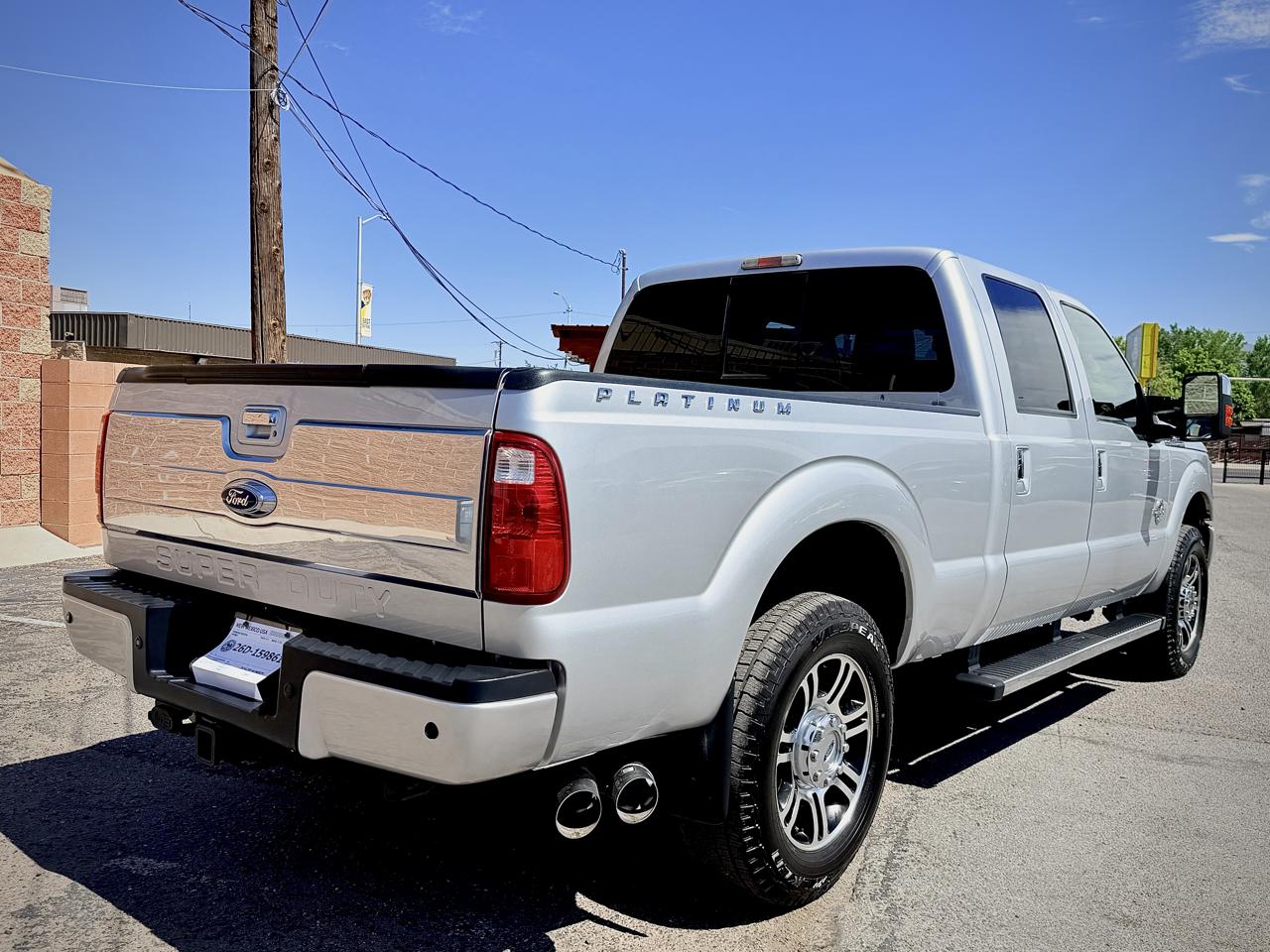 Ford Super Duty F-250 SRW Platinum 4WD Crew Cab 6.75' Box 2015