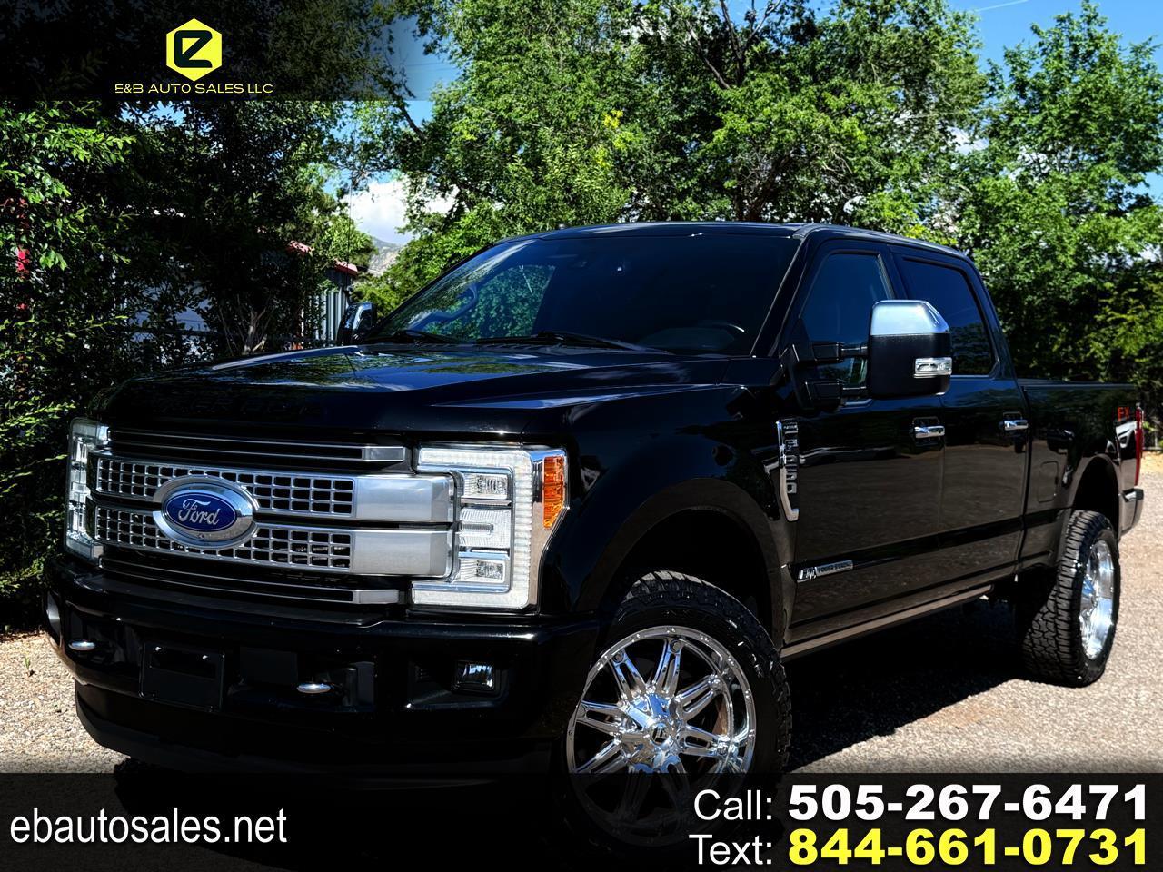 2018 Ford Super Duty F-250 SRW 4WD Crew Cab 156" Platinum