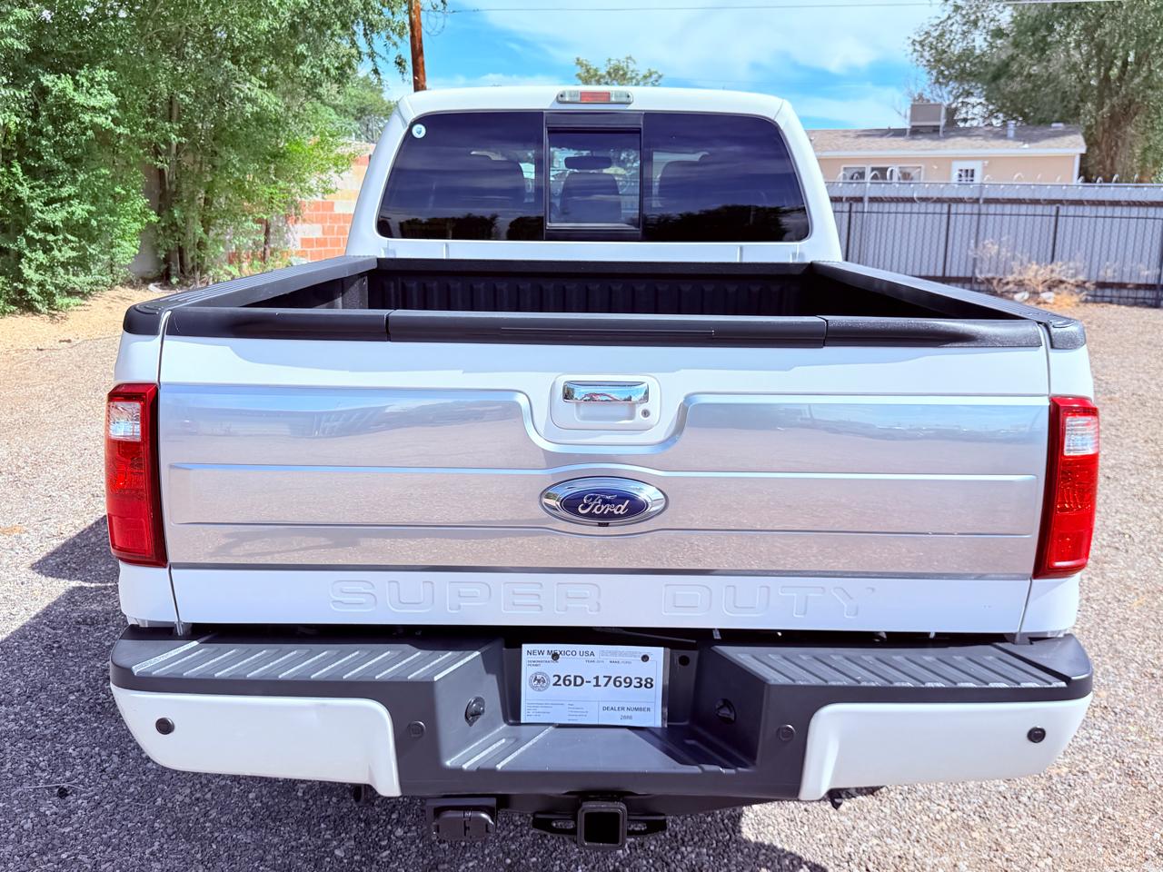 Ford Super Duty F-250 SRW 4WD Crew Cab 156" Platinum 2015