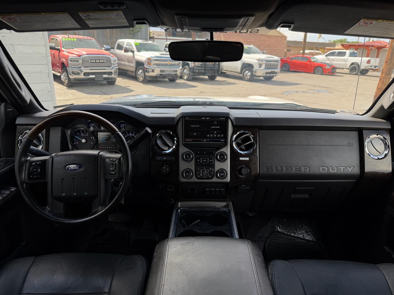 Ford Super Duty F-250 SRW 4WD Crew Cab 156" Platinum 2015
