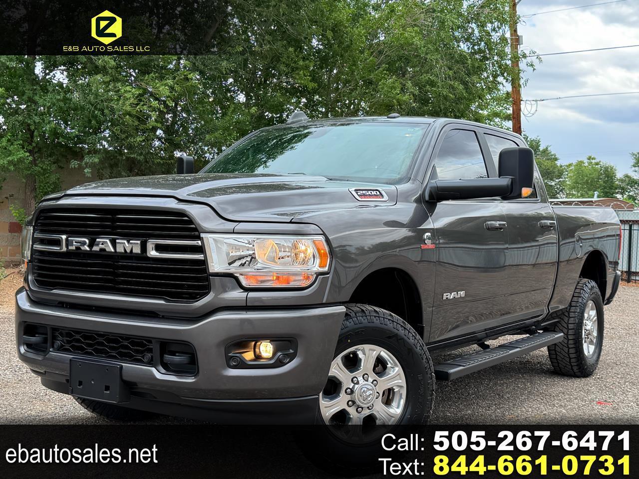 2019 RAM 2500 Big Horn 4x4 Crew Cab 6'4" Box