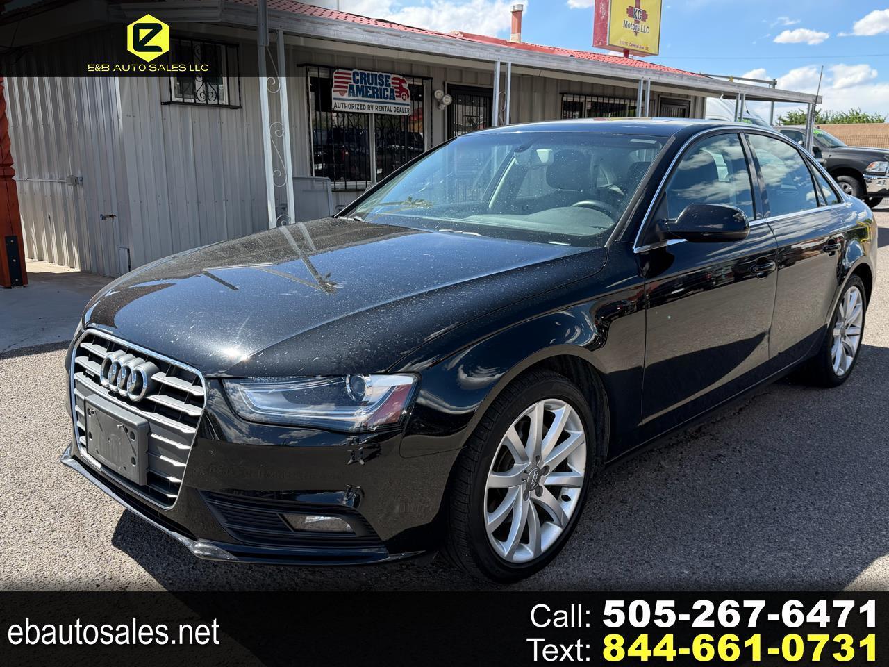 2013 Audi A4 4dr Sdn Auto quattro 2.0T Premium Plus