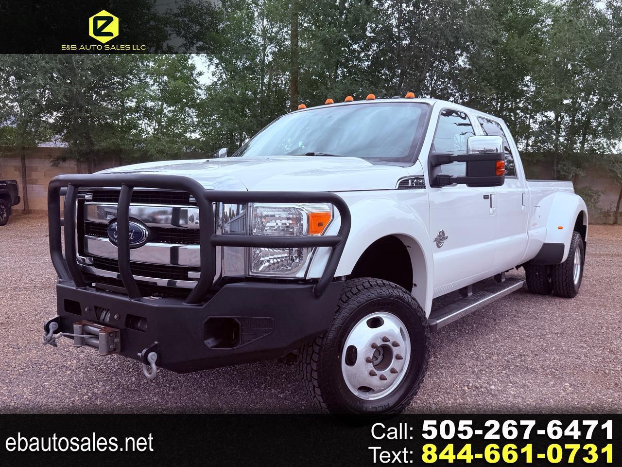 2013 Ford Super Duty F-450 DRW 4WD Crew Cab 172" Lariat