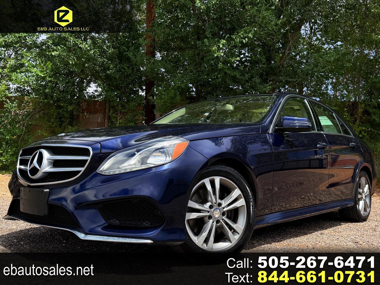 2014 Mercedes-Benz E-Class 4dr Sdn E 350 Luxury 4MATIC