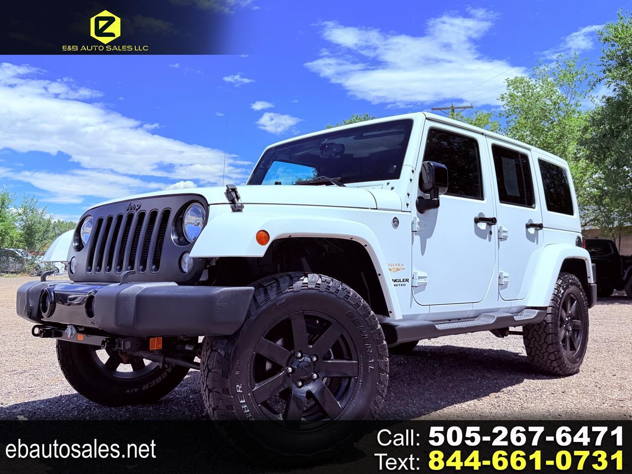 2014 Jeep Wrangler Unlimited 4WD 4dr Sahara