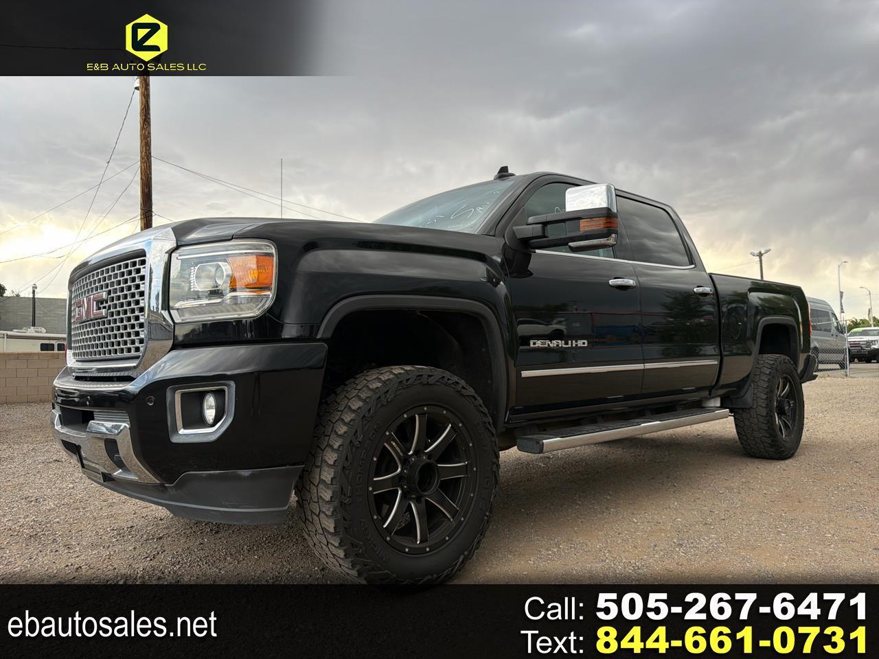 GMC Sierra 2500HD 4WD Crew Cab 153.7" Denali 2016