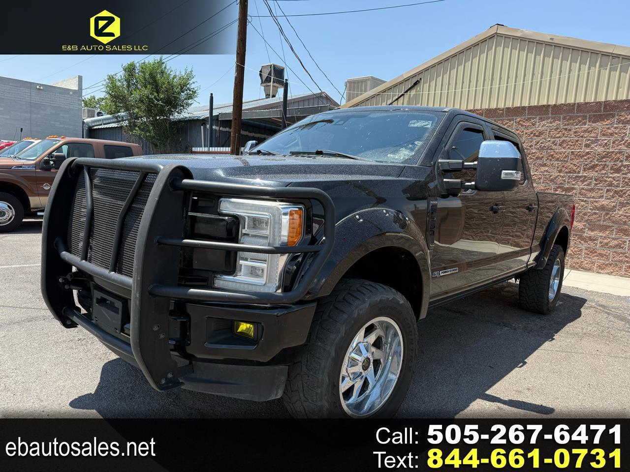 Ford Super Duty F-250 SRW Platinum 4WD Crew Cab 6.75' Box 2018