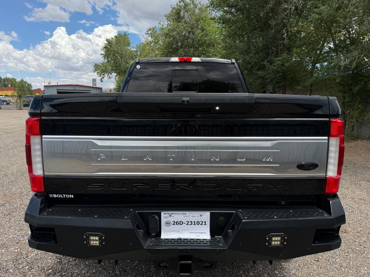 Ford Super Duty F-250 SRW Platinum 4WD Crew Cab 6.75' Box 2018