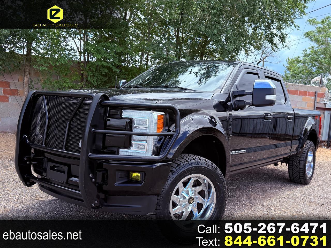 2018 Ford Super Duty F-250 SRW Platinum 4WD Crew Cab 6.75' Box