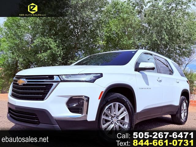 White 2023 Chevrolet Traverse SUV / Crossover Four-Wheel Drive Automatic