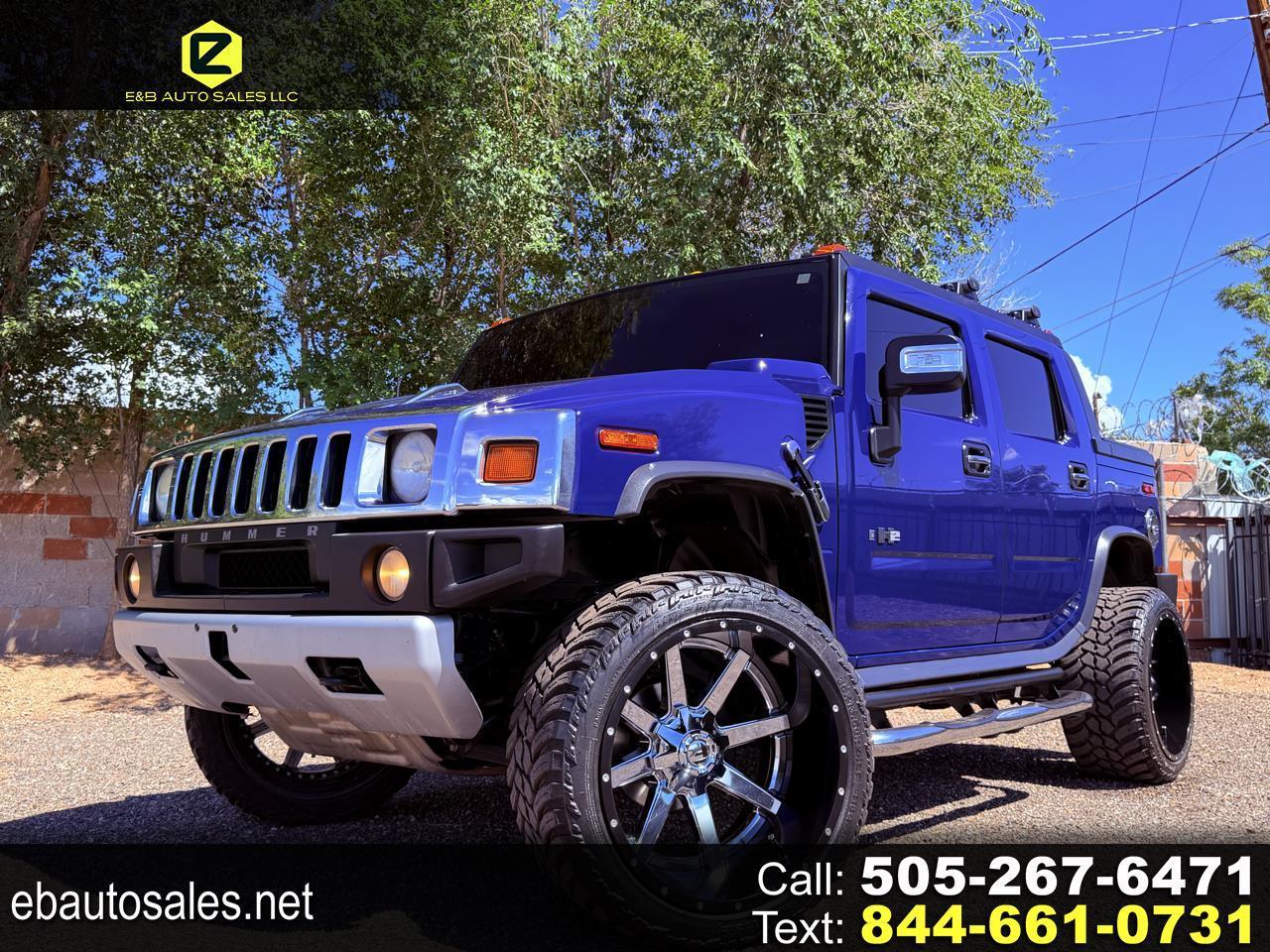 Blue 2008 Hummer H2 SUT SUV / Crossover  Automatic
