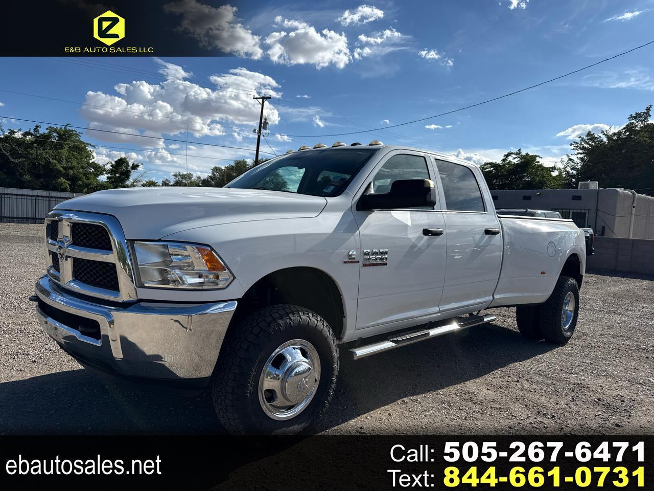 2018 RAM 3500 Tradesman 4x4 Crew Cab 8' Box