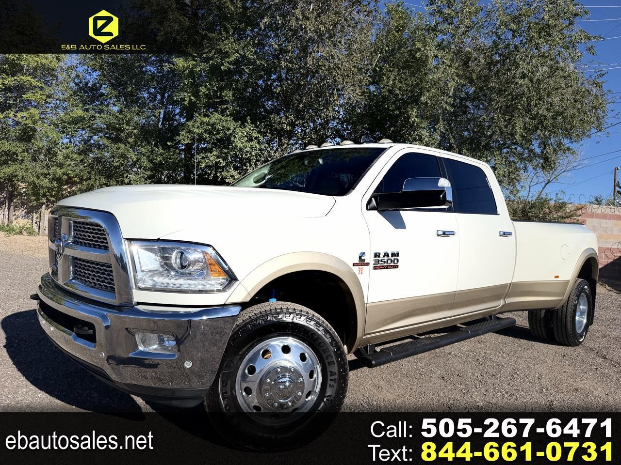 RAM 3500 Laramie 4x4 Crew Cab 8' Box 2017