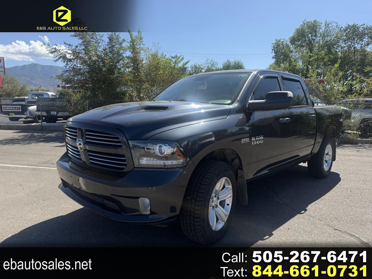 2016 RAM 1500 4WD Crew Cab 140.5" Sport