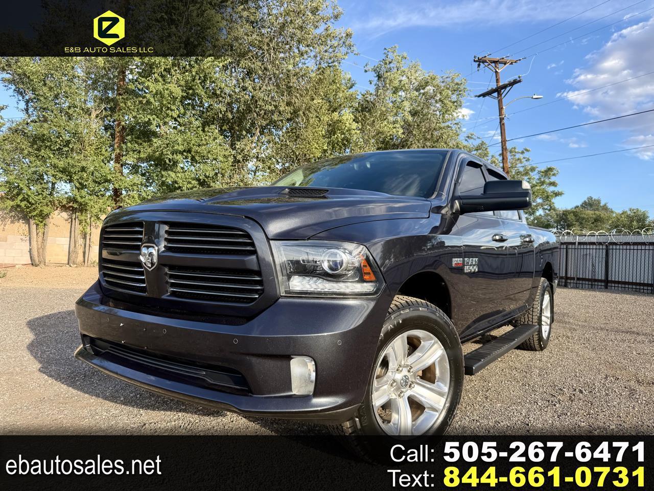 2016 RAM 1500 4WD Crew Cab 140.5" Sport