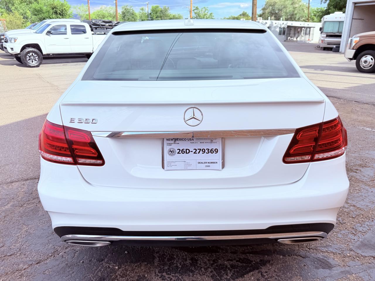 Mercedes-Benz E-Class 4dr Sdn E 350 Sport RWD 2015