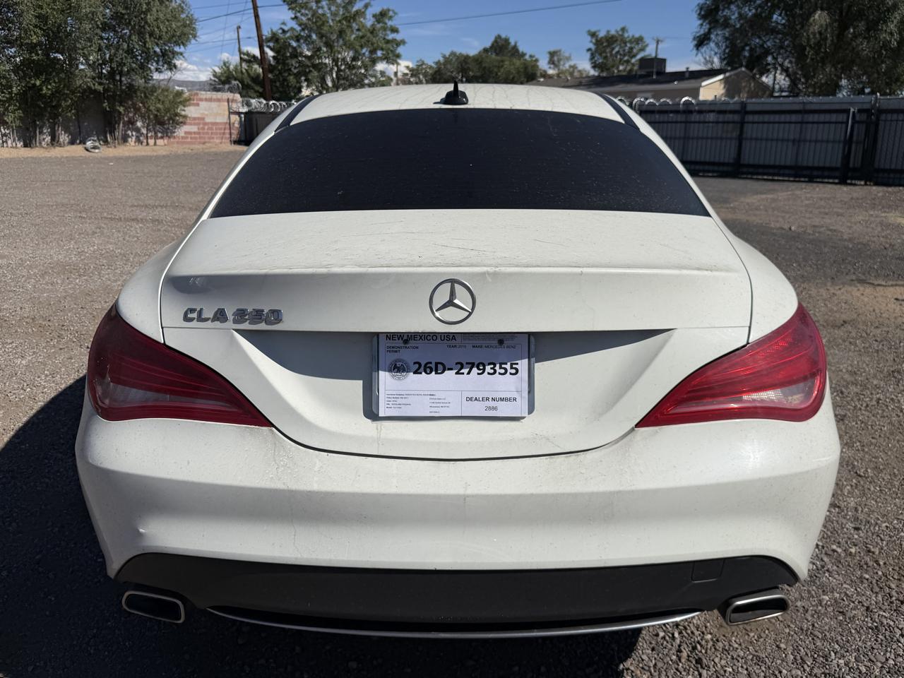 Mercedes-Benz CLA-Class 4dr Sdn CLA 250 FWD 2015