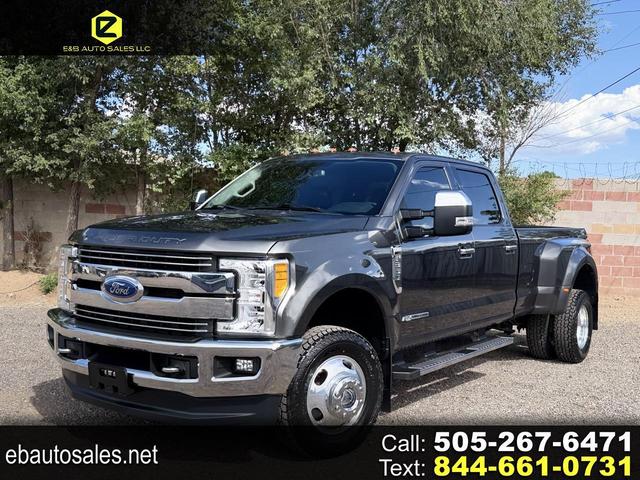 Gray 2017 Ford F-350 Super Duty Pickup Truck Four-Wheel Drive Automatic