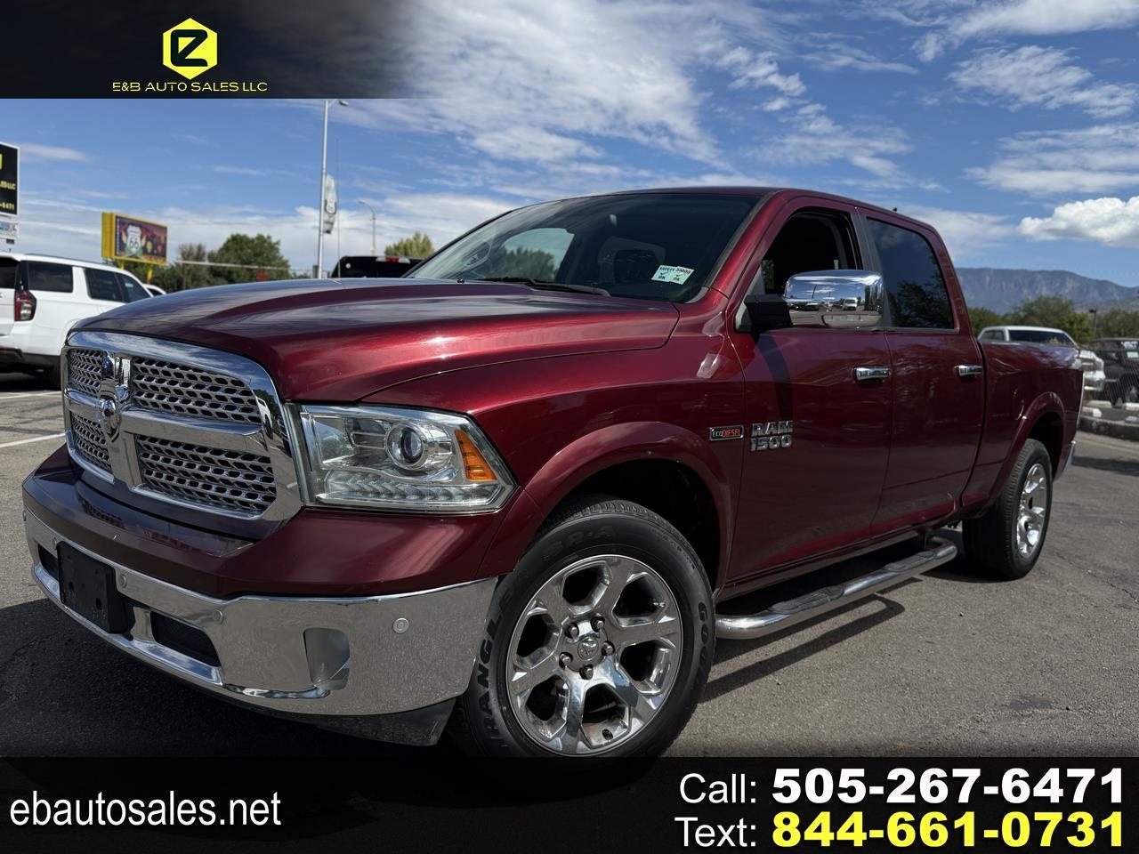 2018 RAM 1500 Laramie 4x4 Crew Cab 6'4" Box