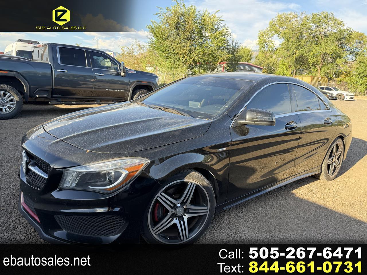 Mercedes-Benz CLA 4dr Sdn CLA 250 4MATIC 2016