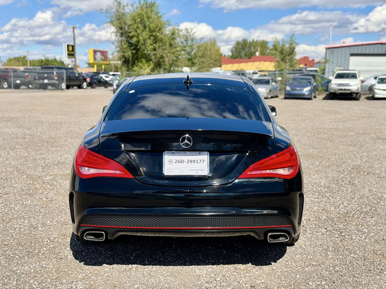 Mercedes-Benz CLA 4dr Sdn CLA 250 4MATIC 2016