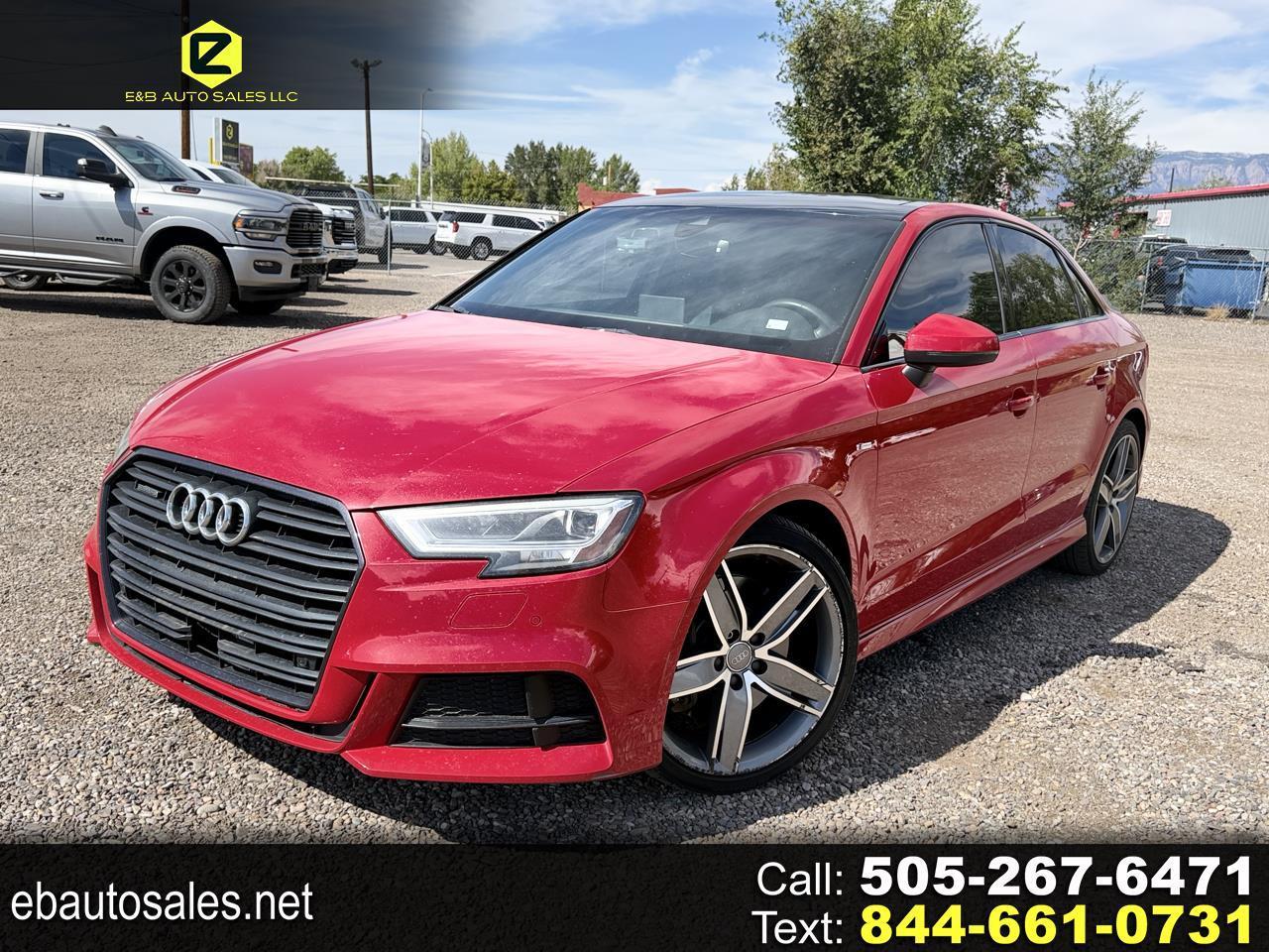 2020 Audi A3 Sedan S line Premium Plus 45 TFSI quattro
