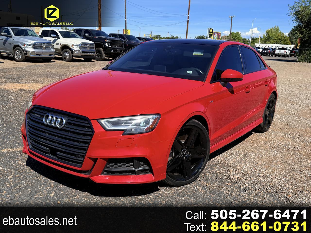 2020 Audi A3 Sedan S line Premium Plus 45 TFSI quattro