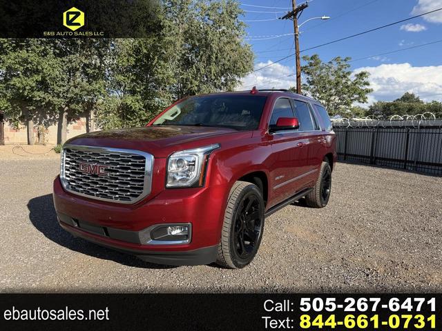 Red 2018 GMC Yukon SUV / Crossover Four-Wheel Drive Automatic