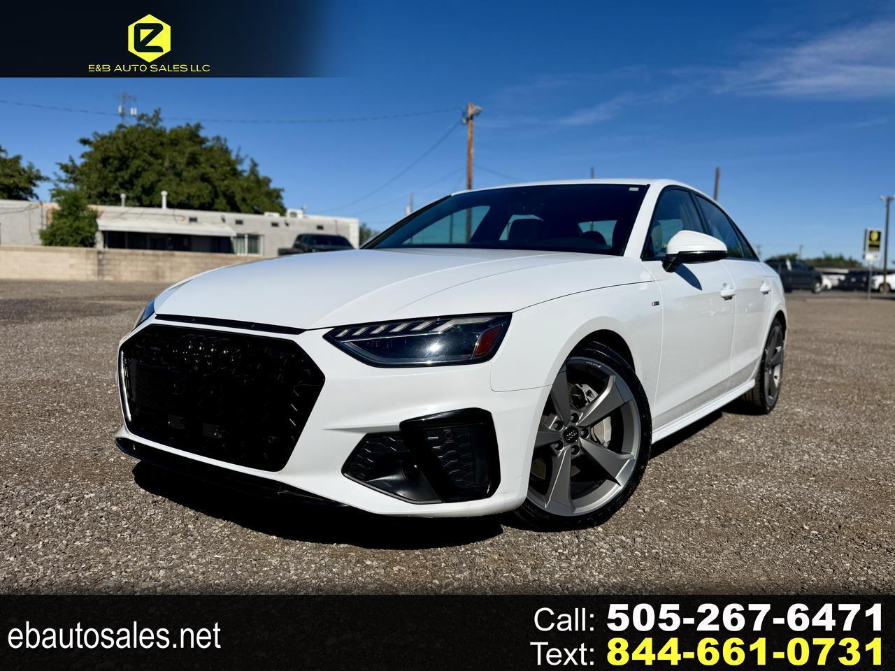 2021 Audi A4 Sedan S line Premium Plus 45 TFSI quattro