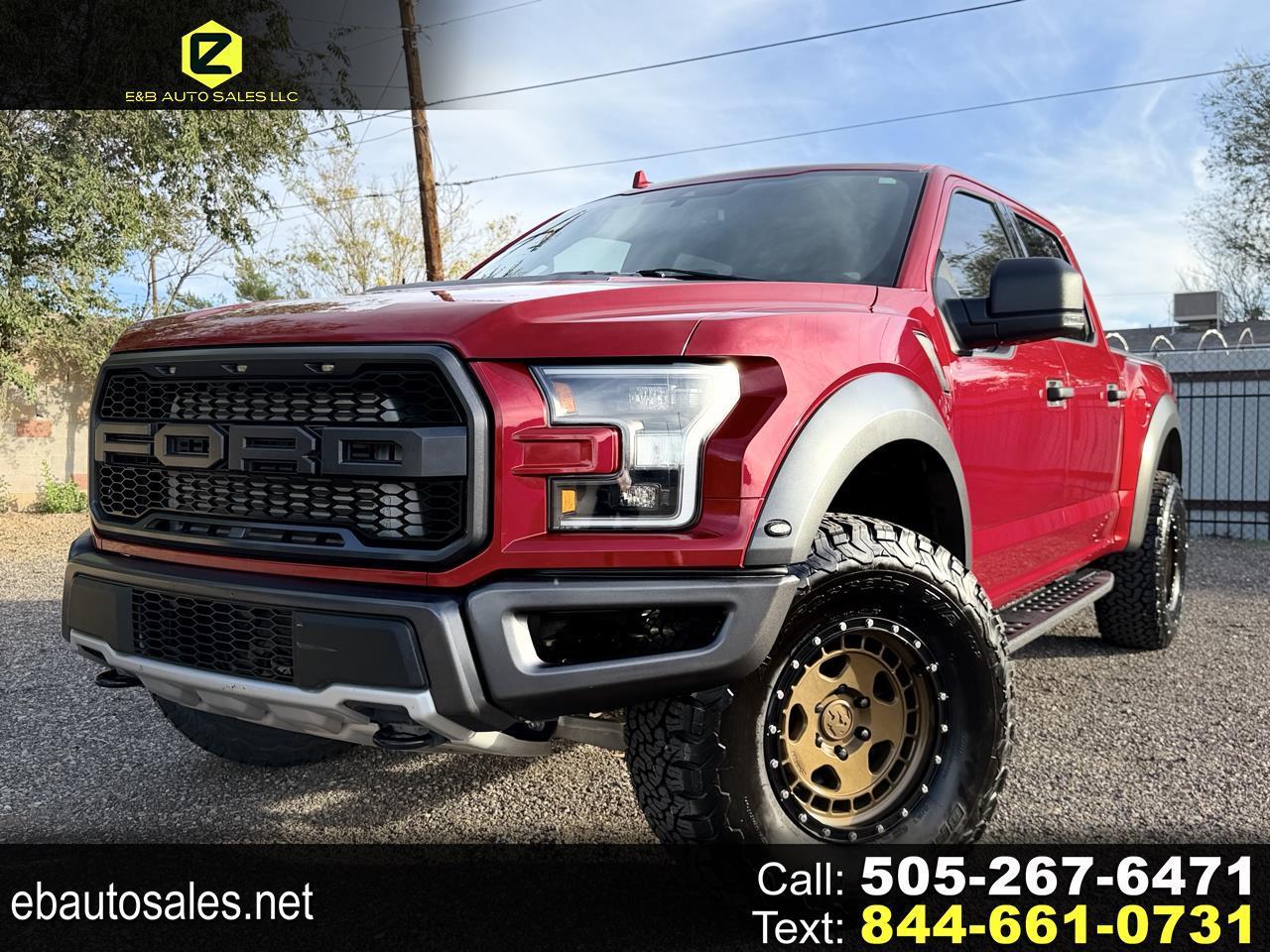 2020 Ford F-150 Raptor 4WD SuperCrew 5.5' Box