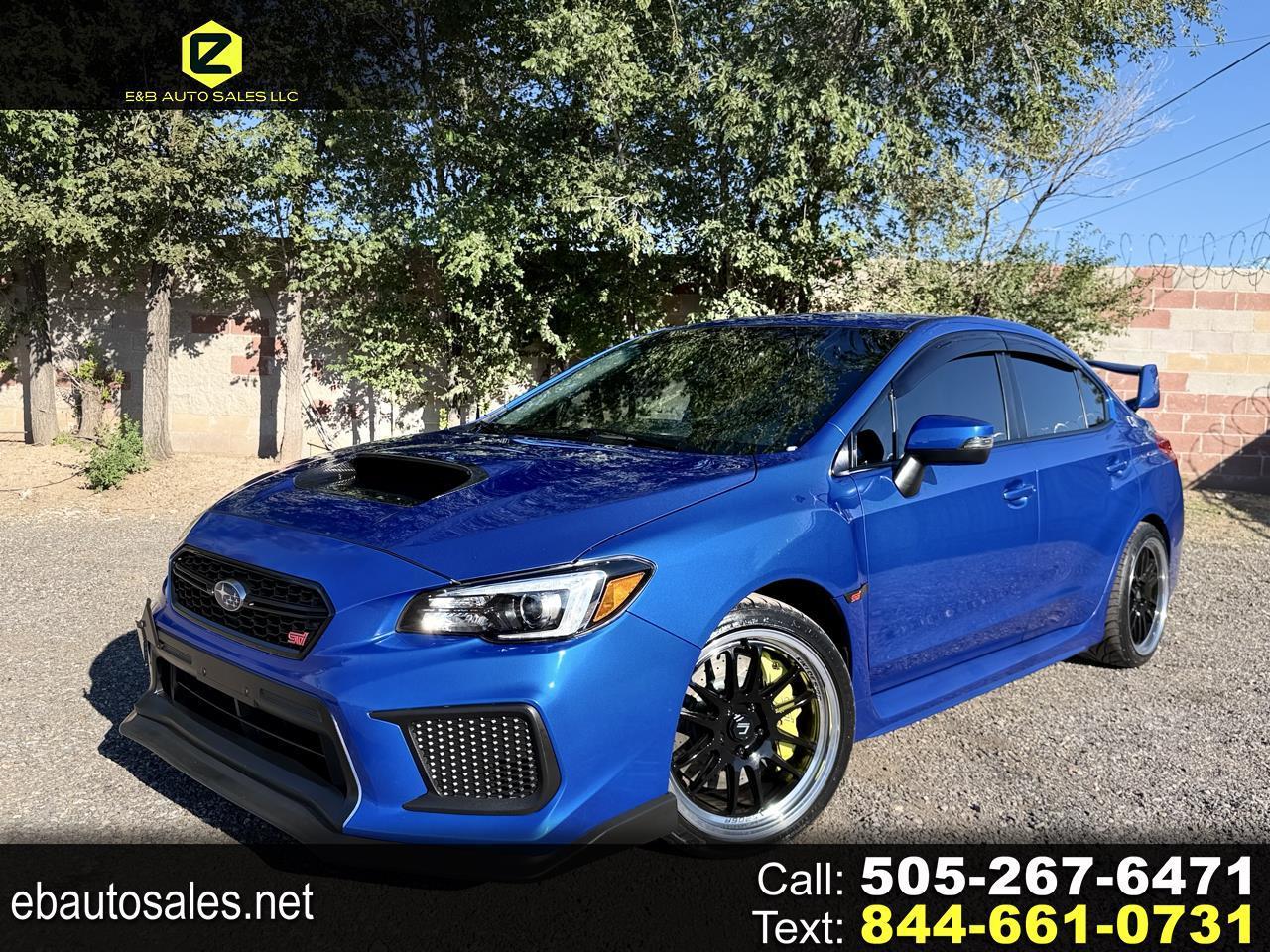 Subaru WRX STI Manual 2019
