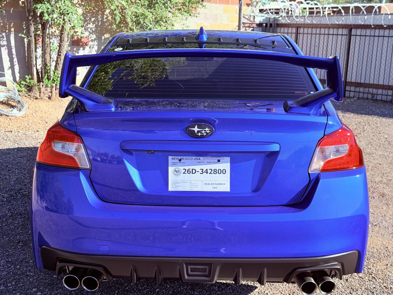 Subaru WRX STI Manual 2019