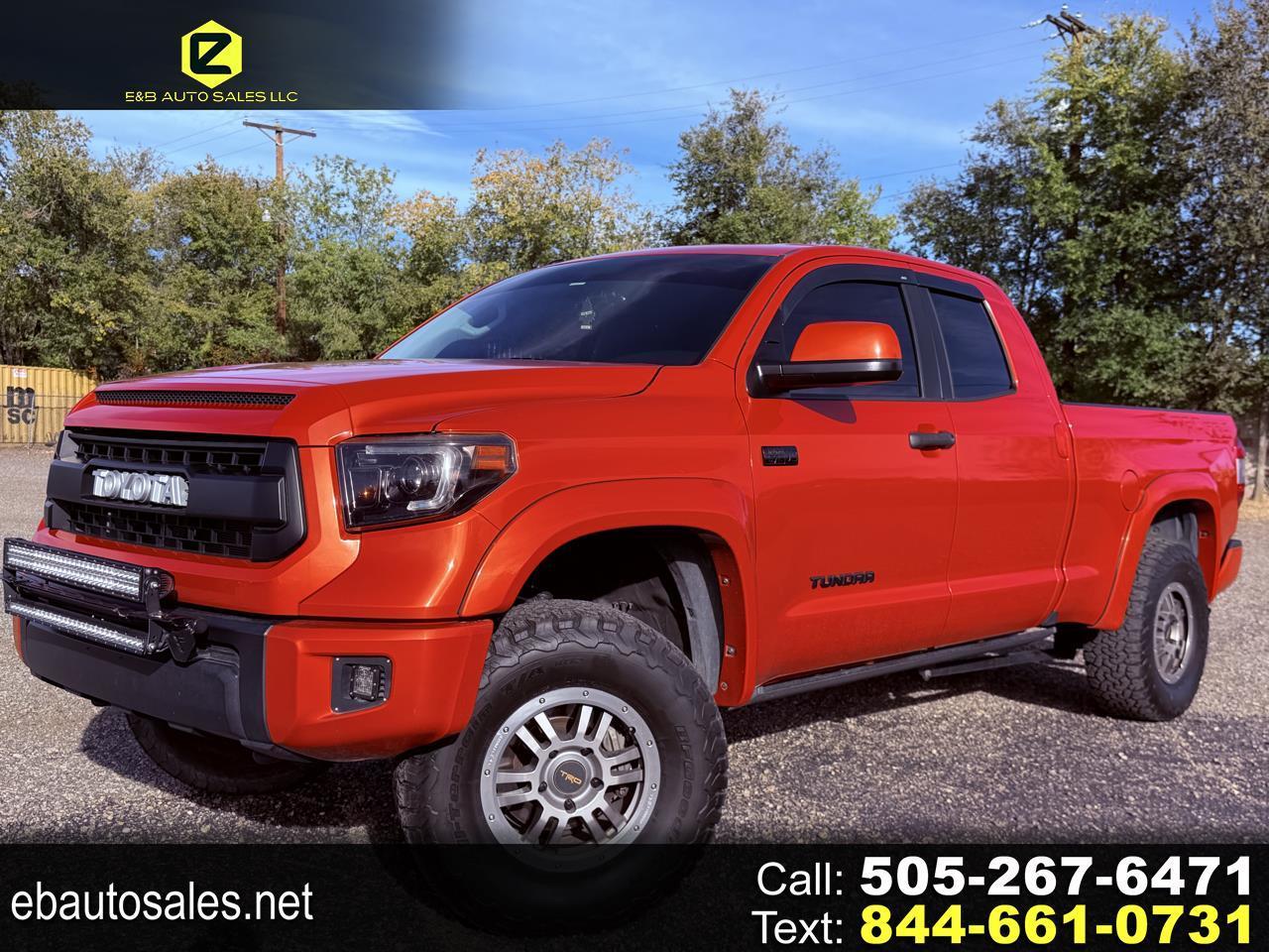 Toyota Tundra 4WD Truck Double Cab 5.7L V8 6-Spd AT SR (Natl) 2015