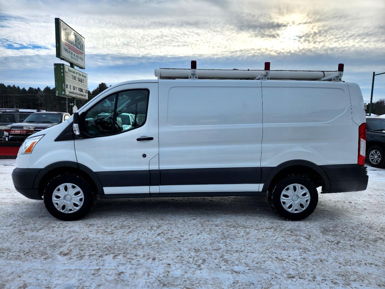 Ford Transit Van T-250 130" Low Rf 9000 GVWR Swing-Out RH Dr 2017