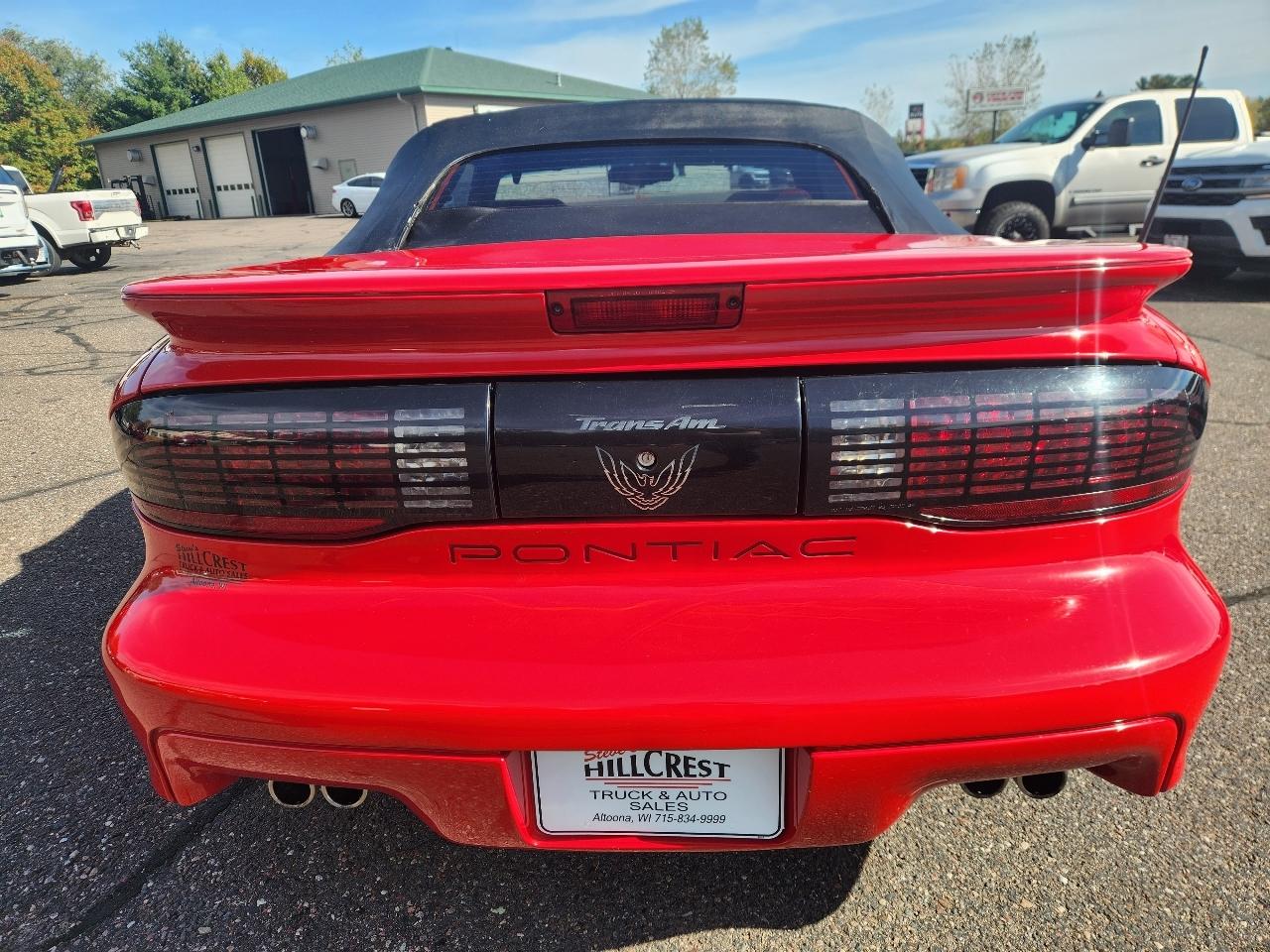 Pontiac Firebird 2dr Convertible Formula 1995
