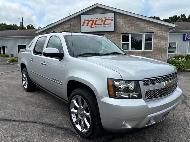 Silver 2013 Chevrolet Avalanche Pickup Truck Four-Wheel Drive Automatic