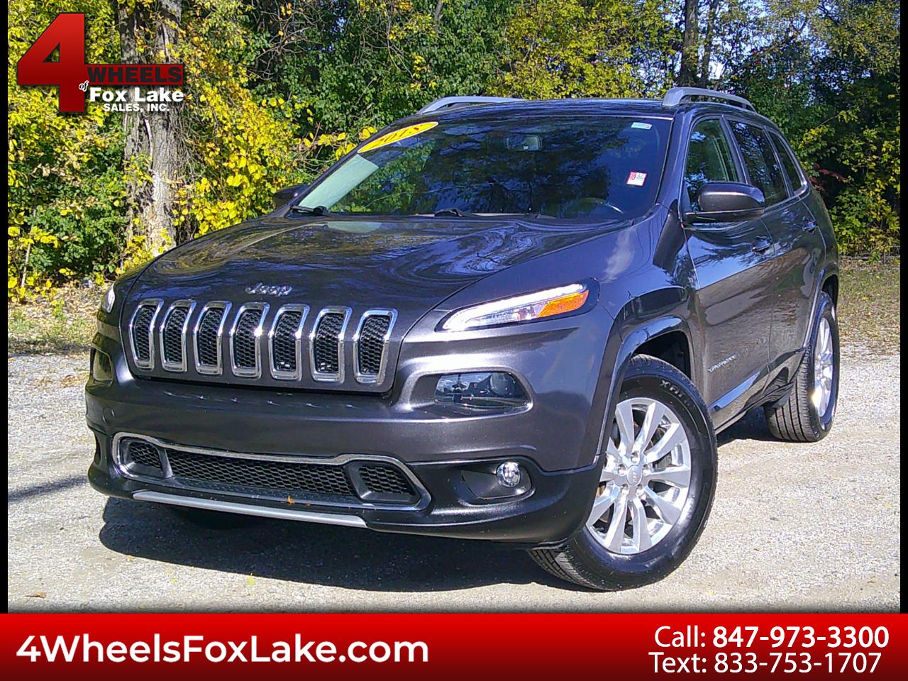 2018 Jeep Cherokee Overland 4x4