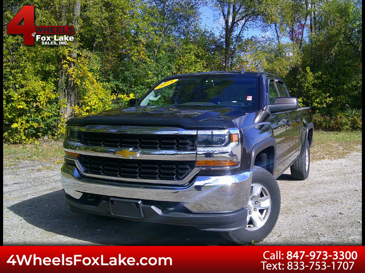 2018 Chevrolet Silverado 1500 4WD Double Cab 143.5" LT w/1LT