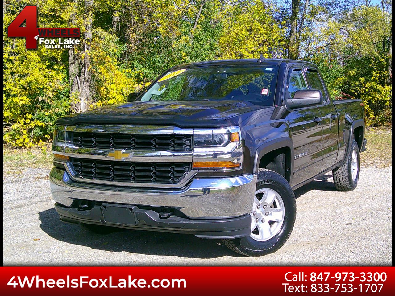 2018 Chevrolet Silverado 1500 4WD Double Cab 143.5" LT w/1LT