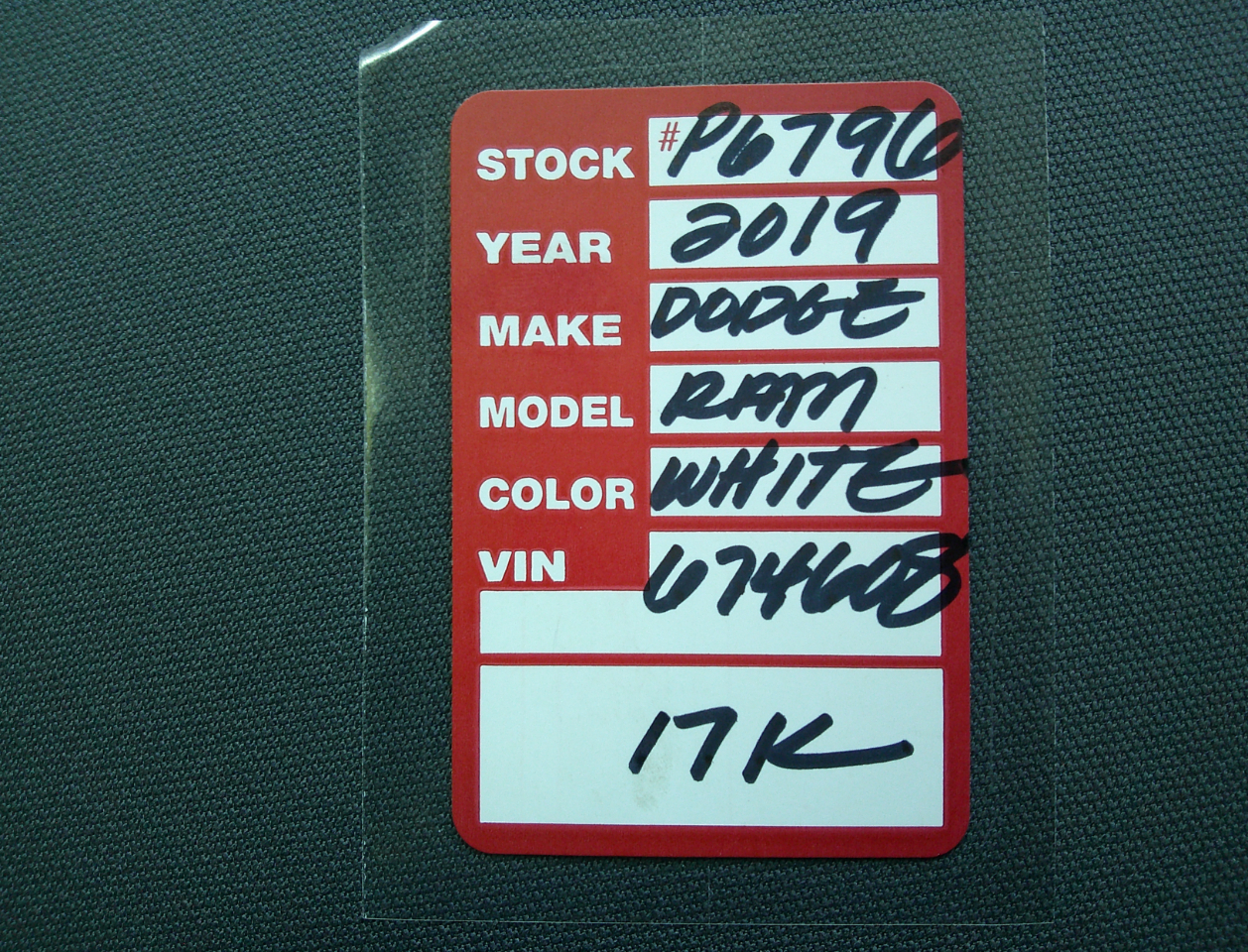 RAM 1500 Classic Tradesman 4x2 Reg Cab 8' Box 2019 RAM 1500 Classic Tradesman 4x2 Reg Cab 8' Box 2019