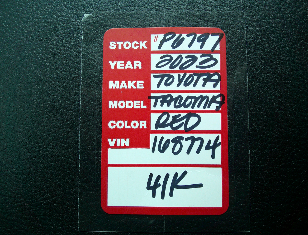 Toyota Tacoma 4WD TRD Off Road Double Cab 5' Bed V6 MT (Natl) 2023 Toyota Tacoma 4WD TRD Off Road Double Cab 5' Bed V6 MT (Natl) 2023
