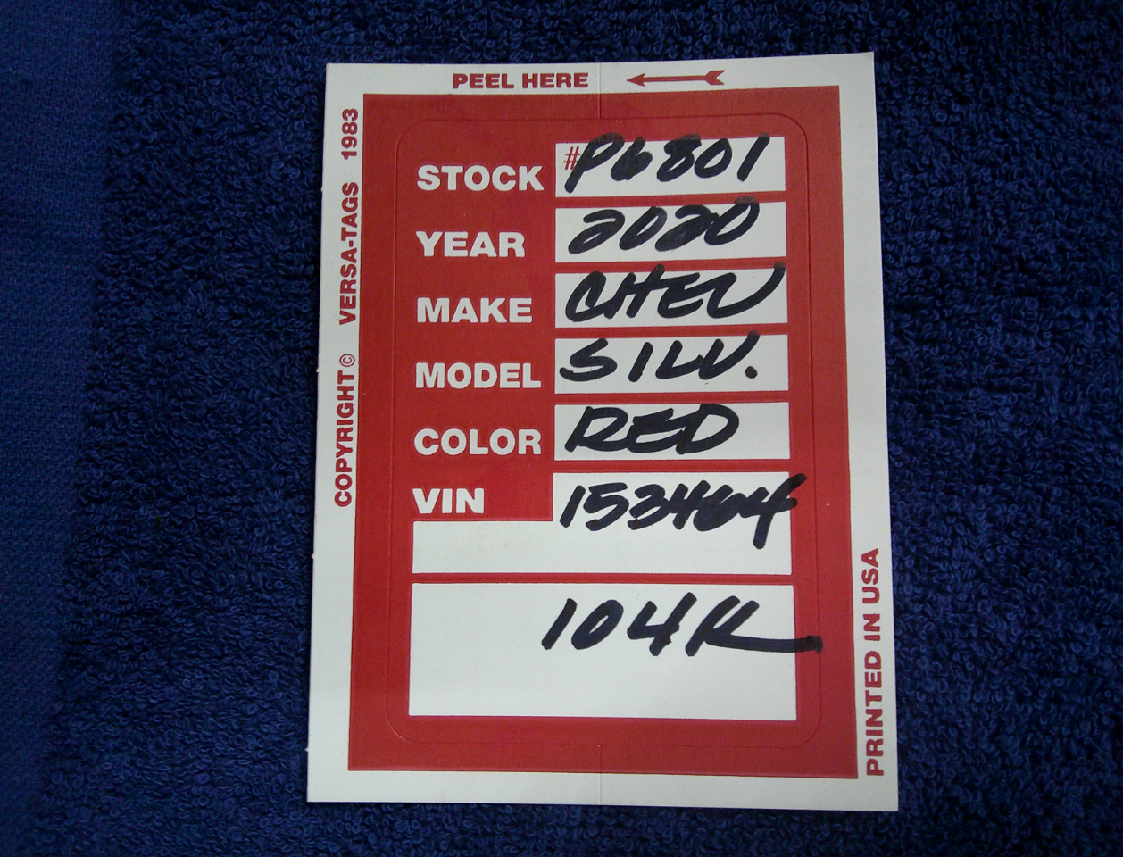 Chevrolet Silverado 1500 4WD Crew Cab 147" Custom 2020