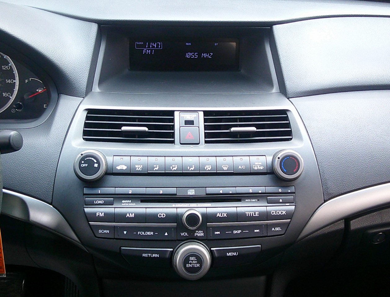 Honda Accord Sdn 4dr V6 Auto EX 2009