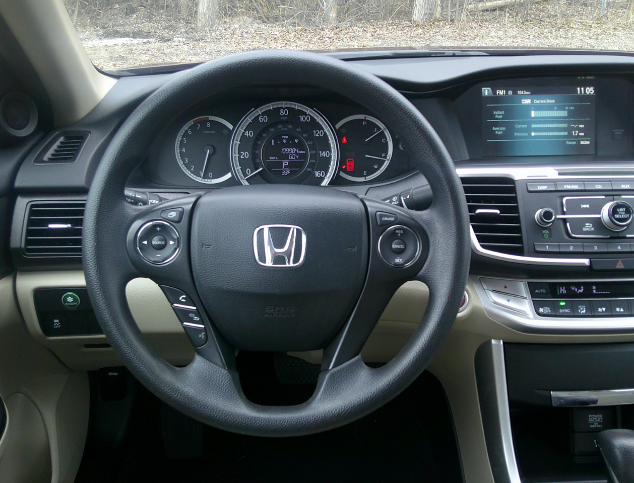 Honda Accord Sedan 4dr I4 CVT EX 2015