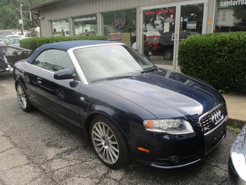 Audi A4 3.2 Cabriolet quattro with Tiptronic 2009