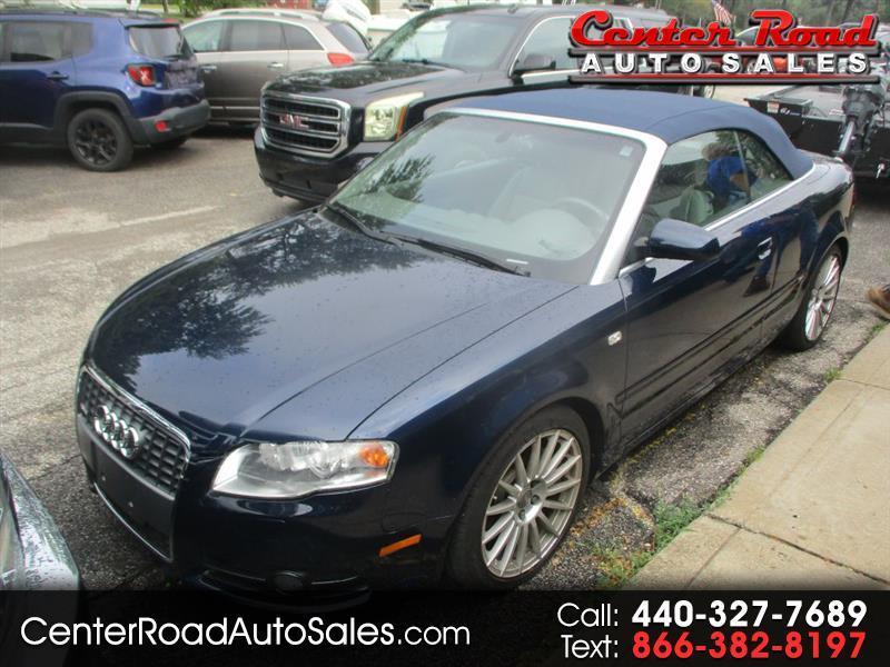 2009 Audi A4 3.2 Cabriolet quattro with Tiptronic